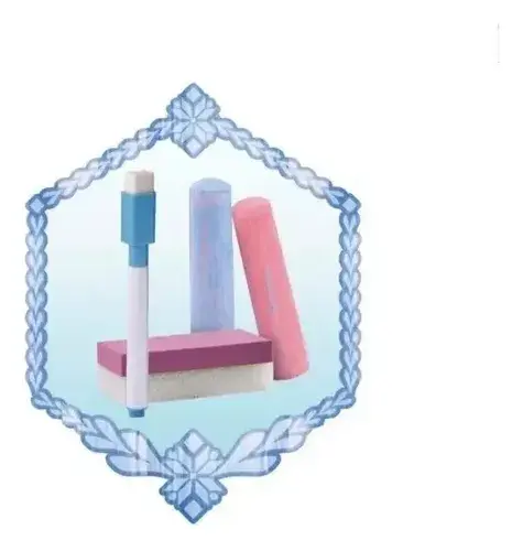 Pizarra Reversible Enorme Frozen Disney Con Caballete Dibujo 4