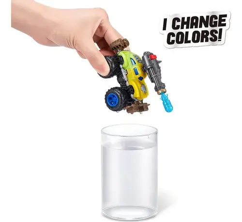 Capsula De 5 Sorpresas Monster Trucks Cambia Color 10
