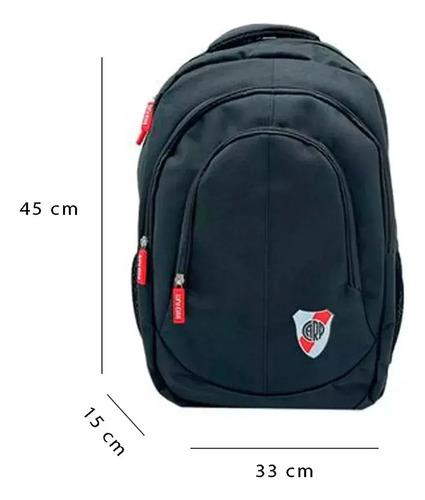 Super Combo Escolar Mochila + Cartuchera River Plate Lic Ofi 6