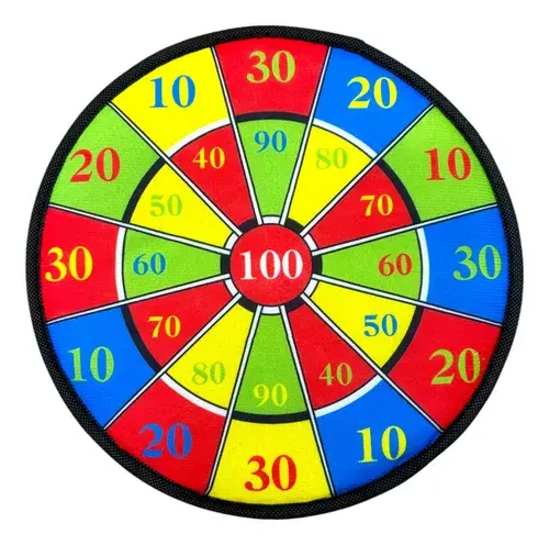 Tiro Al Blanco Para Niños Con Dardo Y Pelota Abrojo Velcro Multicolor Tiro Al Blanco 3