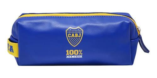 Cartuchera Boca Juniors Estuche Escolar Fútbol Licen Oficial 15
