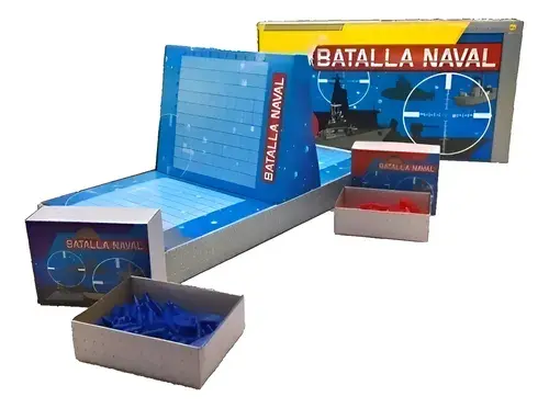 Juego De Mesa Batalla Naval Clásico Yuyu Familiar +6 Años