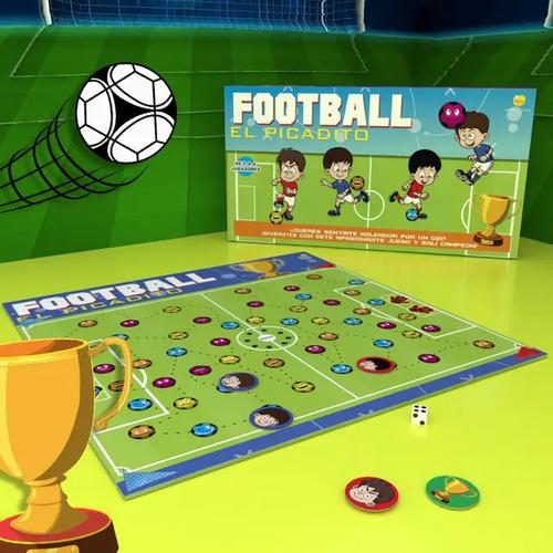 Juego De Destreza Football Picadito Yuyu Mesa Con Dado Fichas Tablero 6