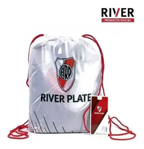Toallon Playero Microfibra Seca Rapido River Plate + Mochila 12