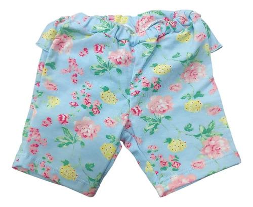 Conjunto Bebe Beba Remera + Calza Estampado Voladito Y Moño 10