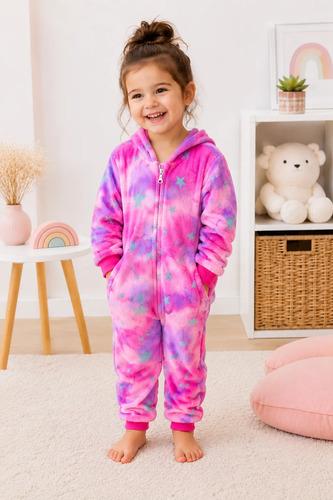 Pijama Unicornio Abrigado Disfraz Unicornio Suave Niñas Nena 15