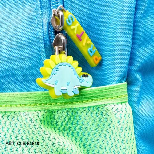 Combo Mochila + Cartuchera Escolar Dinosaurios Infantil Nene Azul Dinosaurios 7