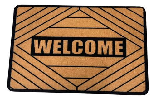Alfombra Felpudo Coco Welcome Home 40x60 Entrada Recibidor 13