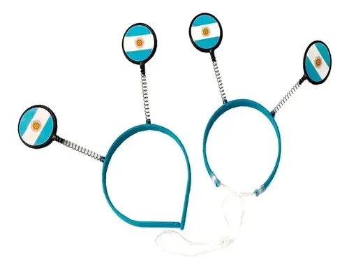 Dúo Vinchas Argentina Para Vos Y Tu Mascota Bandera Match Modelo Bandera 2