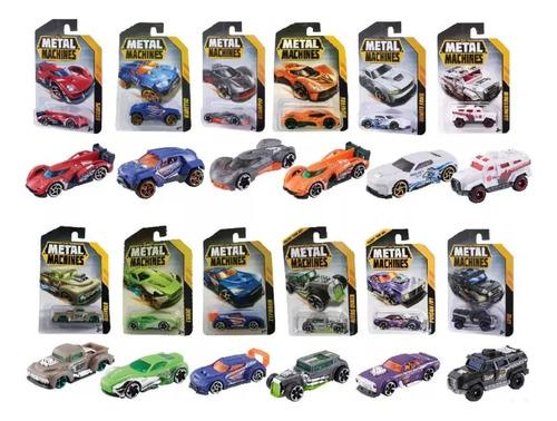 Pack X2 Autos Autitos Colección Metal Machine Zuru Wheels Multicolor 4