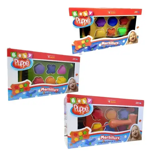 Juego Didactico De Encastres Martillero Con Formitas 2