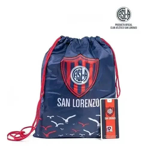 Toallon Playero Microfibra Seca Rapido San Lorenzo + Mochila San Lorenzo 3