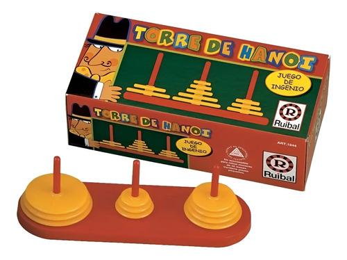 Juego De Ingenio Torre De Hanoi Ordena Los Discos Ruibal 3