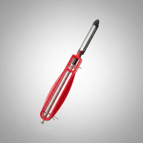 Pelador De Papas Acero Inoxidable Autoafilable Cocina Rojo 4
