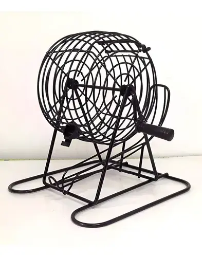 Bingo Bolillero Metálico 90 Bolillas Numeradas Bisonte 8