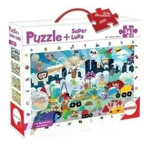Puzzle Rompecabeza Gigante 36 Piezas Más Lupa Antex 3033 6