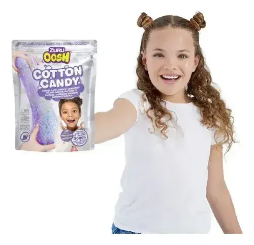 Slime Perfumado Con Glitter Oosh Cotton Candy Big Pop 30 Gr 3