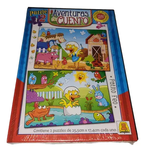 Puzzle Implás El Patito Feo 25 Y 40 Piezas 046 2
