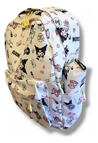 Combo Mochila + Cartuchera Escolar Colegio Nena Nene Kuromi 5