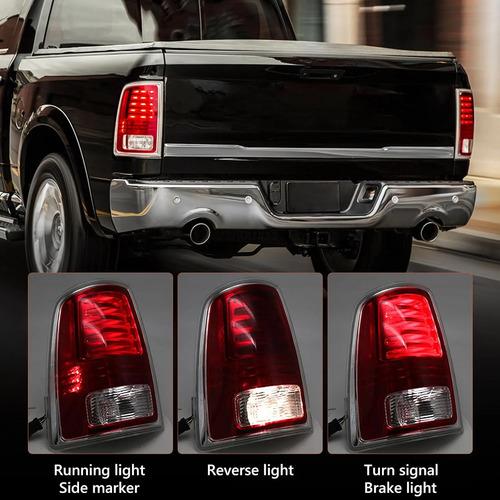 Faro Trasero Led Dodge Ram 1500 2500 3500 2013/2018 Premium Izquierdo/conductor 6