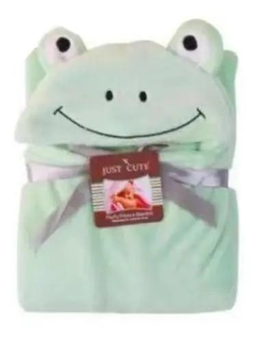 Frazada Infantil Con Capucha De Animales Bebe Manta Flannel 14