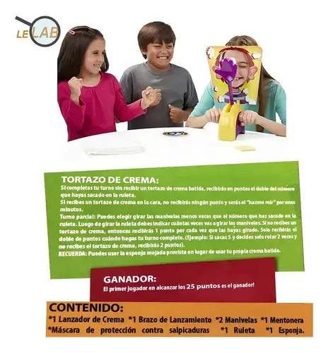 Juego De Mesa Pastelazo Faydi Cake Party Habilidad 2-10 Jugadores 2