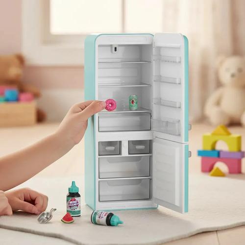Mini Brands Mini Refrigerador Playset Refrigerador By Zuru Turquesa 9