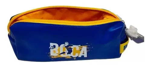 Cartuchera Boca Juniors Estuche Escolar Fútbol Licen Oficial 11