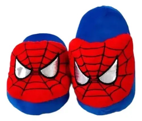 Pantuflas Infantiles Dibujos Peluche Varios Diseños Abrigada 3