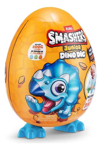 Dino Smashers Huevo Dinosaurio 18 Sorpresas C Masas Y Moldes 11