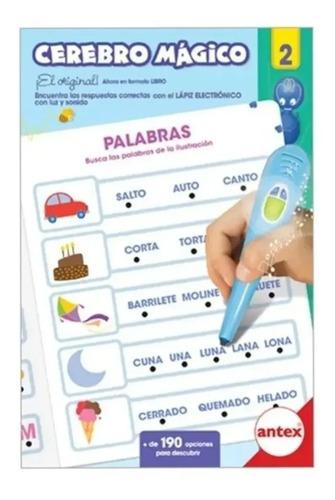 Cerebro Mágico 2 Lapiz Electrónico Luz Sonido Aprende Y Juga