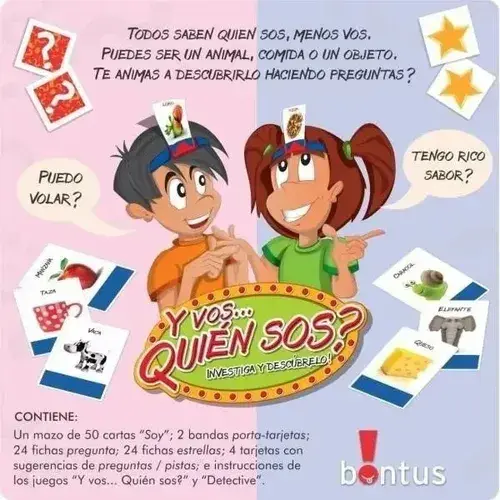 Y Vos Quien Sos? Juego De Mesa Cartas Investigar Descubrir  2