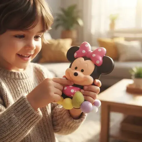 Squishy Colorido De Mickey Y Minie Antiestresante Relajante Minnie
