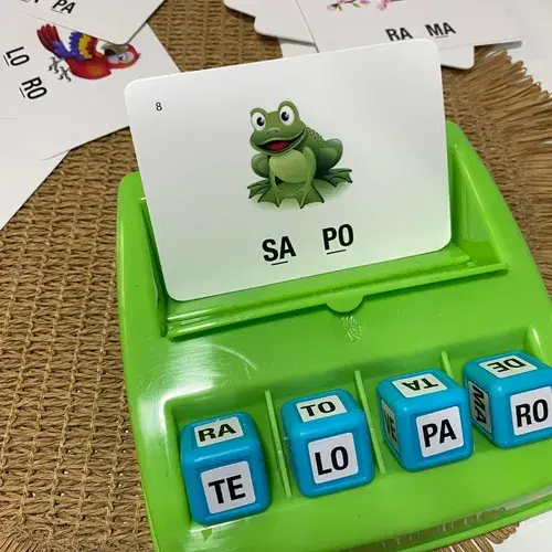 Juego De Mesa Didáctico Cubi Silabas Nupro 3