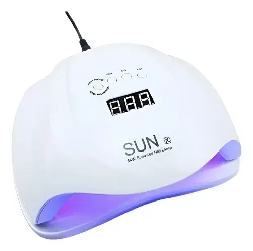 Cabina Uv Led Sun 54w Uñas Esculpidas Semipermanentes Secado Blanco