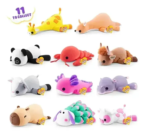 Peluche De Apego Hug A Lumps Pequeño Para Abrazar Animales Langosta 10