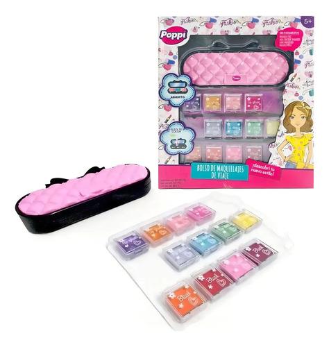 Poppi Bolso Maquillaje Juguete Viaje 8 Piezas Lavable Modelo S22360