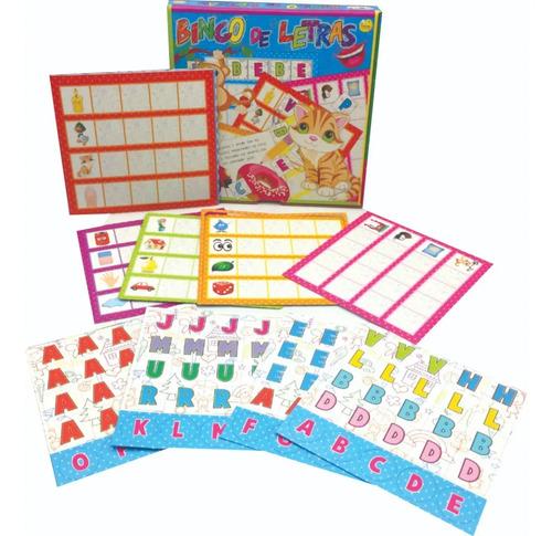 Juego De Mesa Bingo De Letras Armar Palabras +6 Años 3