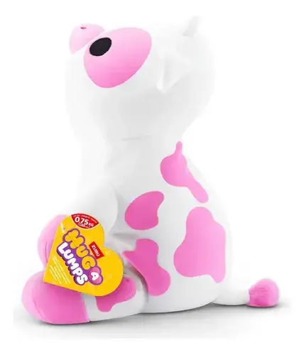 Peluche Hug A Lumps Pequeño Y Suave Zuru Vaca 2