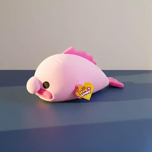 Peluche De Apego Hug A Lumps Pequeño Para Abrazar Animales Pez 3