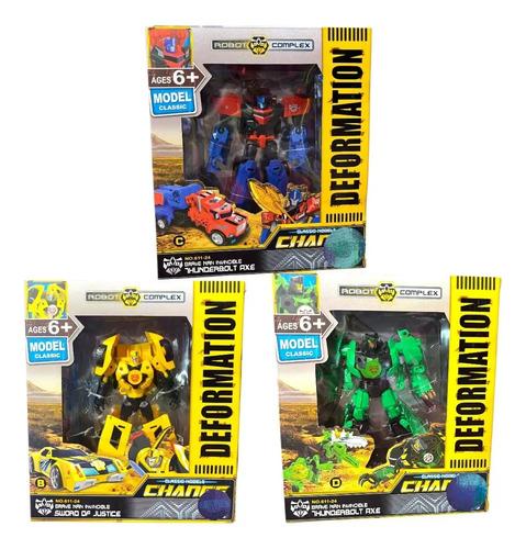 Transformer Robot Juguete Varios Modelos Auto Camion Dragon 8