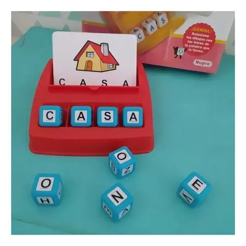 Juego De Mesa Didactico Cubi Letras Nupro Ii 7