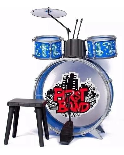 Bateria Musical First Band Infantil Para Niños Original Fayd 8
