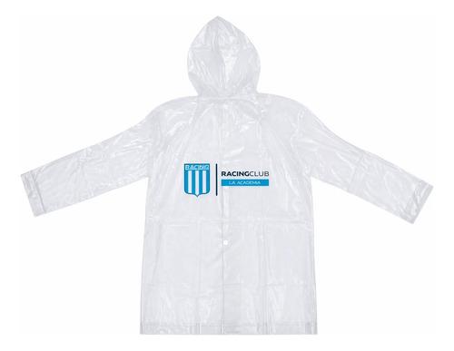 Piloto De Lluvia De Racing Con Capucha Infantil Impermeable Blanco 12 4