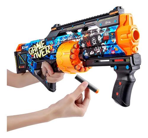 Pistola De Dardos X Shot Skins Stand Ametralladora Diseños 11