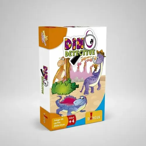 Juego De Cartas Dino Detective Bontus Didáctico Infantil 4+ 3