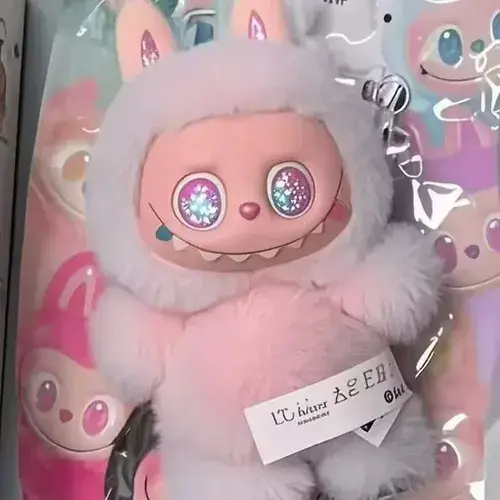 Labubu Oso Peluche Sorpresa 15 Cm Llavero Version 3.0 Índigo Sorpresa 6