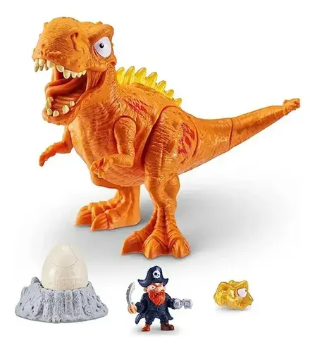 Dino Smashers Dinosaurio Island Huevo Con 25 Sorpresas Zuru 11