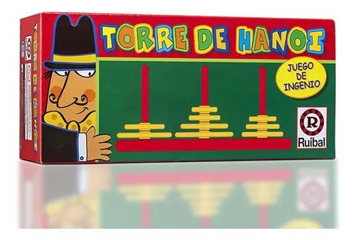 Juego De Ingenio Torre De Hanoi Ruibal 1244 4