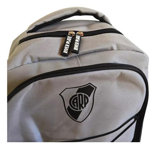 Mochila Escolar River Plate Deportiva Impermeable Lic Ofic 5